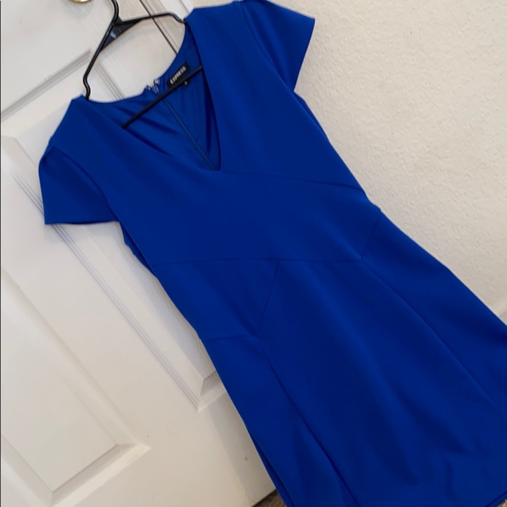Blue express dress